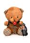 Master Series Gagged Plush Teddy Bear - Brown